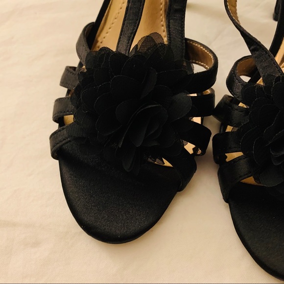 Brand New Strappy Black Heels - Picture 3 of 6